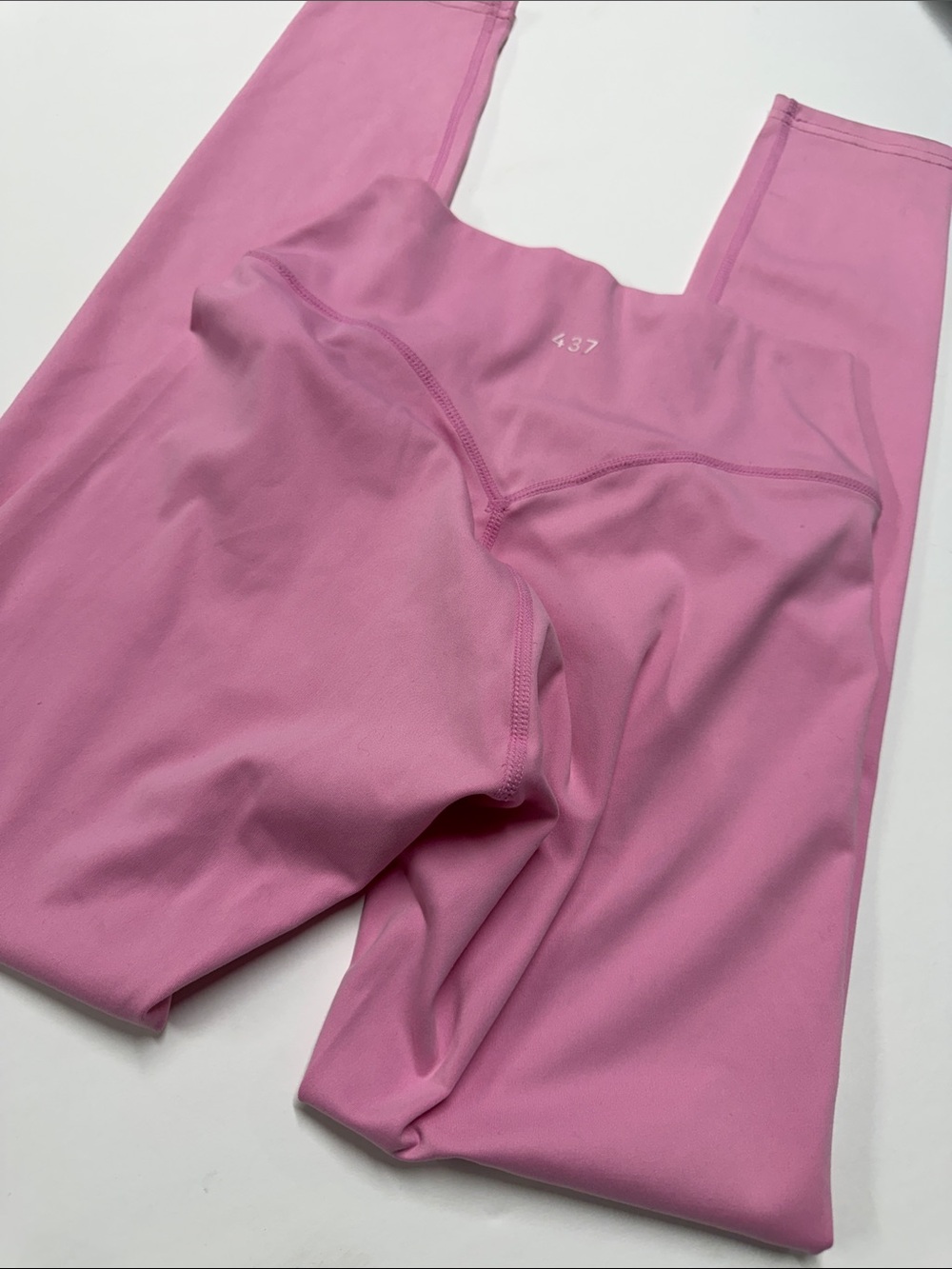 Women's High-Waist Pink Active Leggings